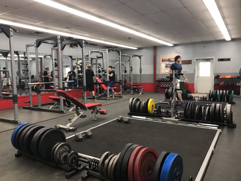 CVHS weight room